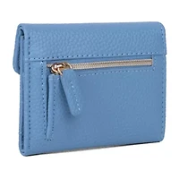 Julia Buxton Mini Trifold Womens Rfid Blocking Wallet