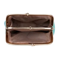 Julia Buxton Triple Frame Womens Rfid Blocking Wallet