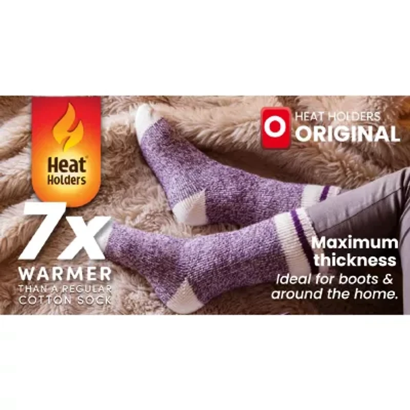 Heat Holders  Original Rook Mens 1 Pair Crew Socks