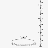 (F / Si1-Si2) Womens 1/2 CT. T.W. Lab Grown White Diamond Bolo Bracelet