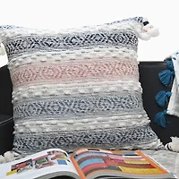 Vibhsa Linden Street Square Throw Pillow