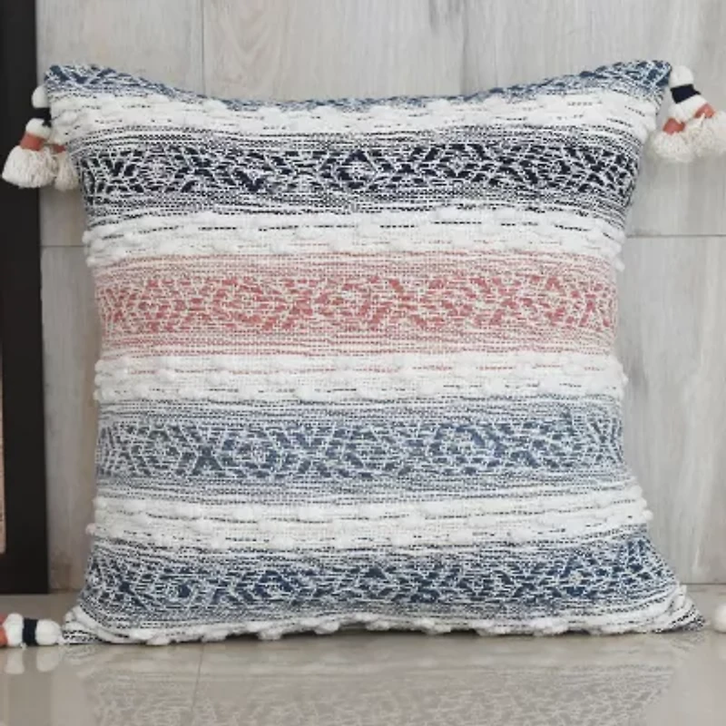 Vibhsa Linden Street Square Throw Pillow