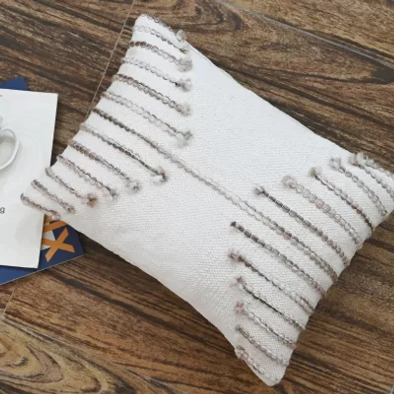 Vibhsa Embroidered Rectangular Throw Pillow