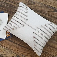 Vibhsa Embroidered Rectangular Throw Pillow