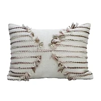 Vibhsa Embroidered Rectangular Throw Pillow