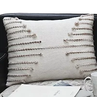 Vibhsa Embroidered Rectangular Throw Pillow