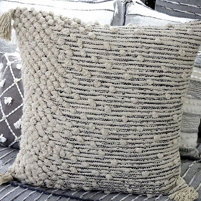 Vibhsa Woven Square Throw Pillow
