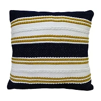 Vibhsa Braid Square Throw Pillow