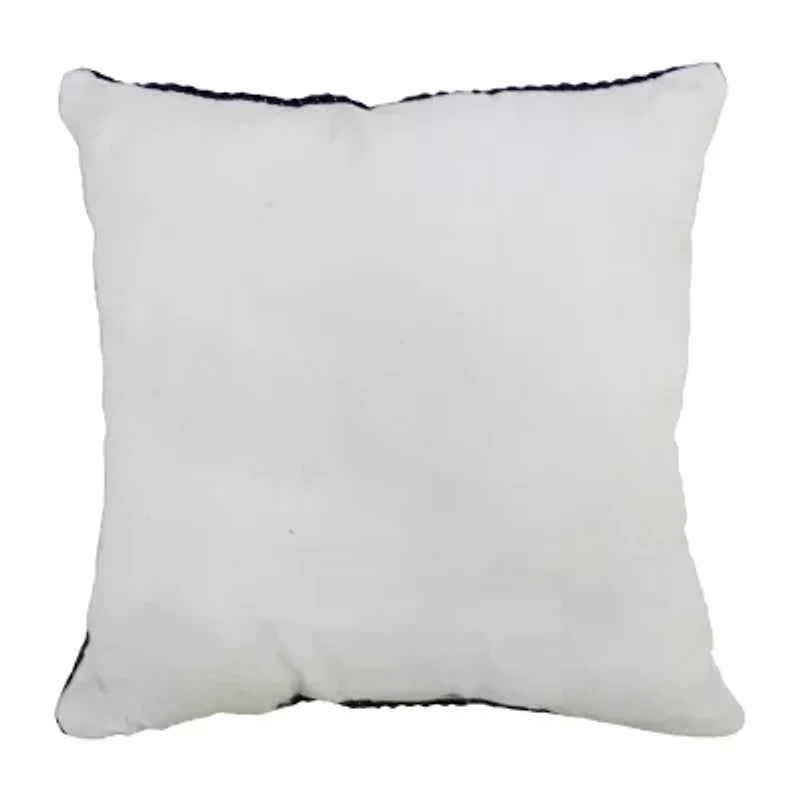 Vibhsa Braid Square Throw Pillow