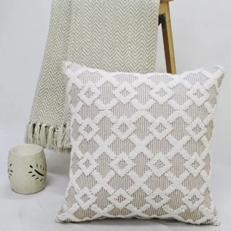 Vibhsa Accent Square Throw Pillow