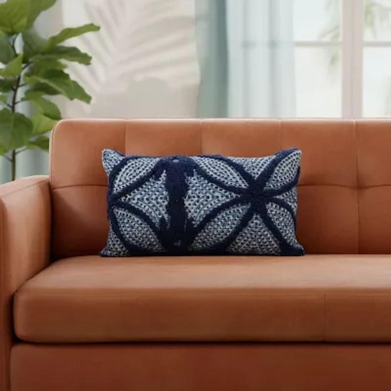 Vibhsa Outdoor Rectangular Throw Pillow