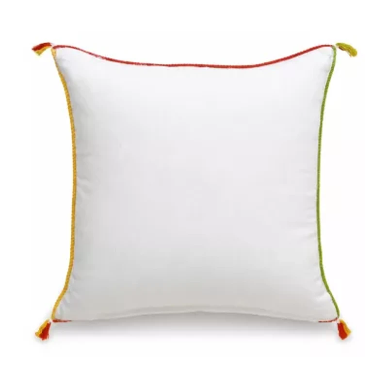 Vibhsa Tiny Fruits Square Throw Pillow