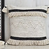 Vibhsa Stripes Square Throw Pillow
