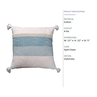 Vibhsa Elegant Square Throw Pillow