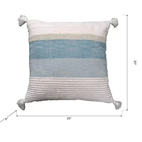 Vibhsa Elegant Square Throw Pillow