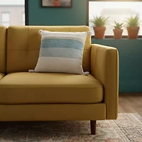 Vibhsa Elegant Square Throw Pillow
