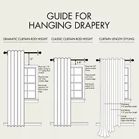 Madison Park Mira Grommet Top 100% Blackout Set of 2 Curtain Panel