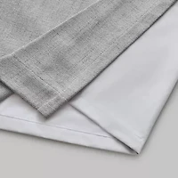 Madison Park Mira Grommet Top 100% Blackout Set of 2 Curtain Panel