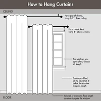 Madison Park Salford Rod Pocket Room Darkening Single Curtain Panel