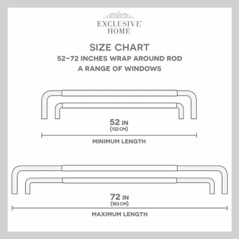Exclusive Home Curtains Fetter Wa Double Curtain Rod