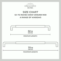 Exclusive Home Curtains Holden Wa 1 Adjustable Curtain Rod