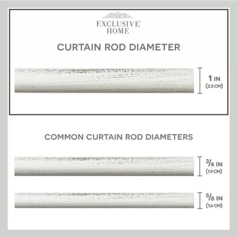 Exclusive Home Curtains Holden Wa 1 Adjustable Curtain Rod