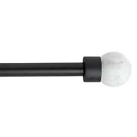 Town And Country Marbled Sphere 1 Adjustable Curtain Rod