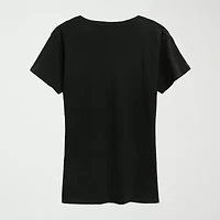 Womens Crew Neck Short Sleeve Regular Fit Moana Graphic T-Shirt