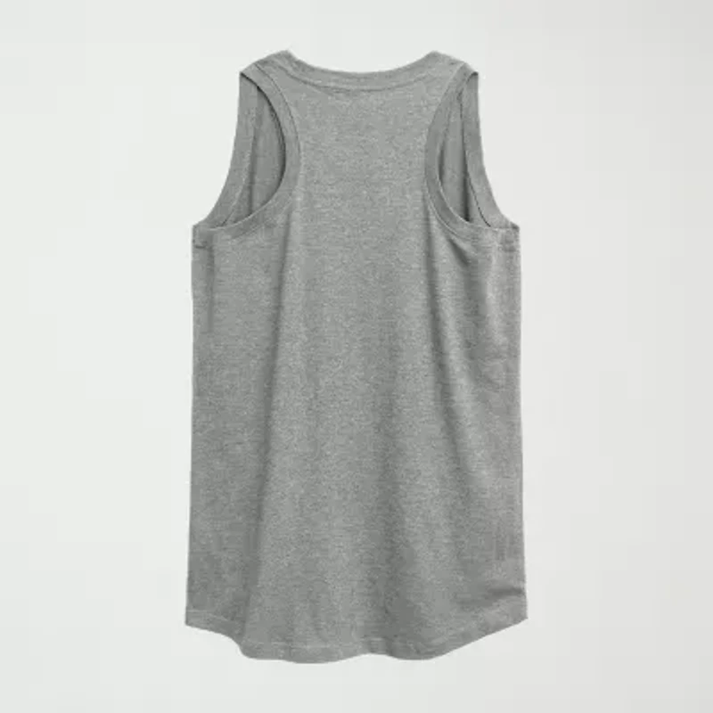 Womens Scoop Neck Sleeveless Peanuts Snoopy Tank Top