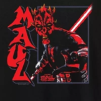 Womens Crew Neck Short Sleeve Regular Fit Star Wars Graphic T-Shirt