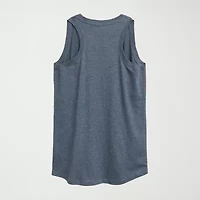 Womens Crew Neck Sleeveless Peanuts Snoopy Tank Top