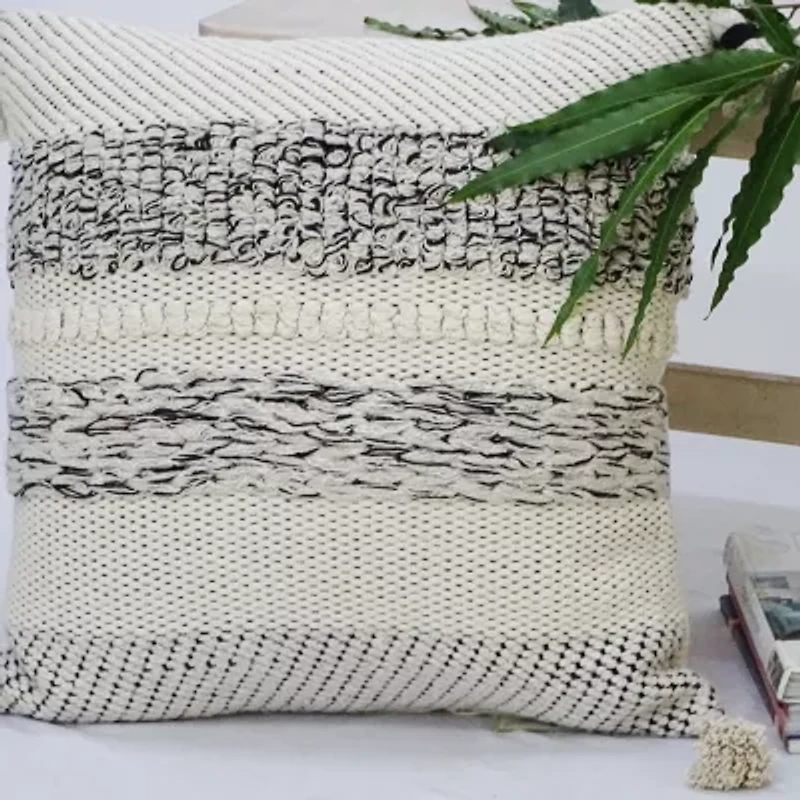 Vibhsa Modern Square Throw Pillow