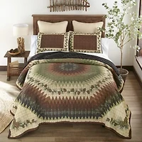 Donna Sharp Pine Circle Ucc 3-pc. Quilt Set