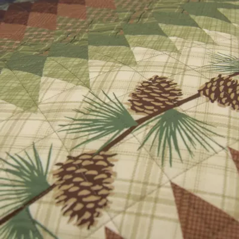 Donna Sharp Pine Circle Ucc 3-pc. Quilt Set