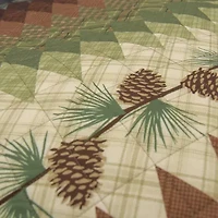 Donna Sharp Pine Circle Ucc 3-pc. Quilt Set