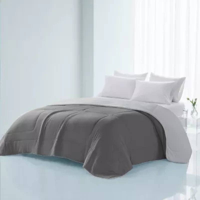 Madison Park Cooling Lightweight Easy Care Down Alternative Comforter Set