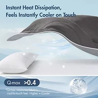 Madison Park Cooling Lightweight Easy Care Down Alternative Comforter Set