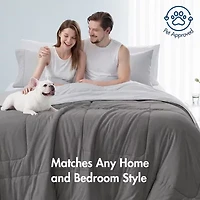 Madison Park Cooling Lightweight Easy Care Down Alternative Comforter Set