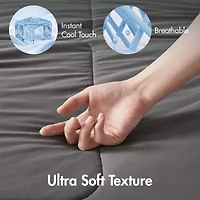 Madison Park Cooling Lightweight Easy Care Down Alternative Comforter Set