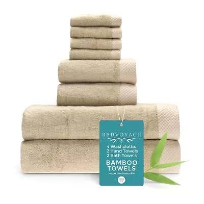BedVoyage Resort 8-pc. Rayon from Bamboo Bath Towel Set