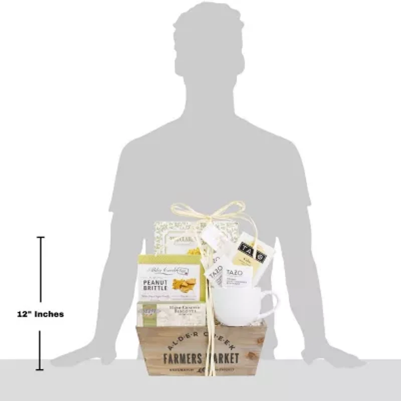 Alder Creek Serenity Tea Crate Food Set