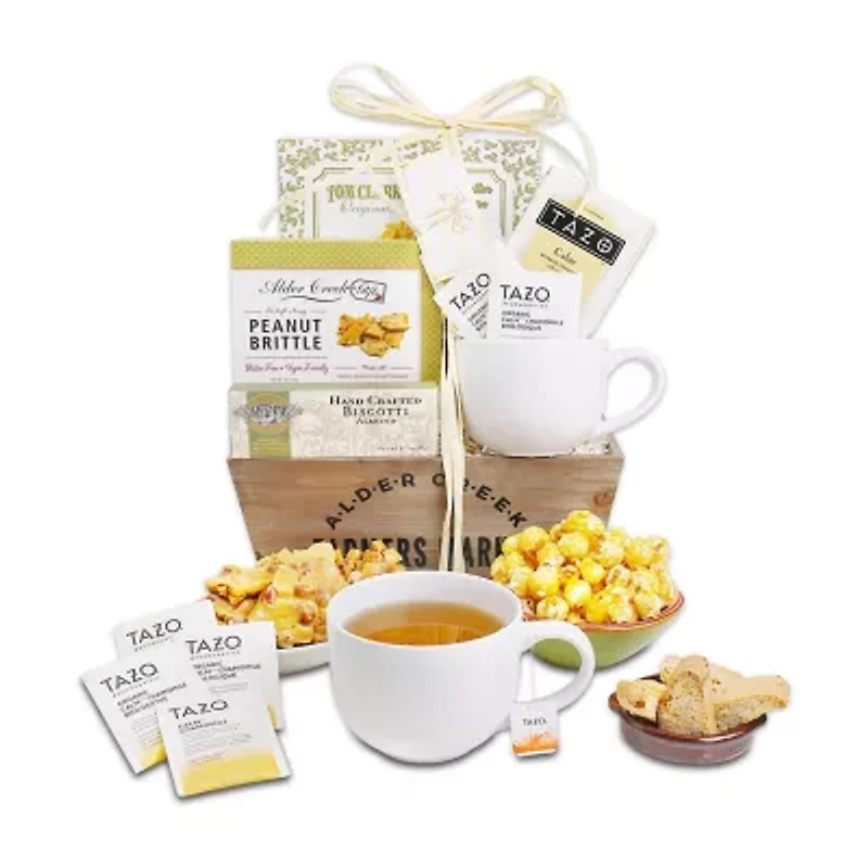Alder Creek Serenity Tea Crate Food Set