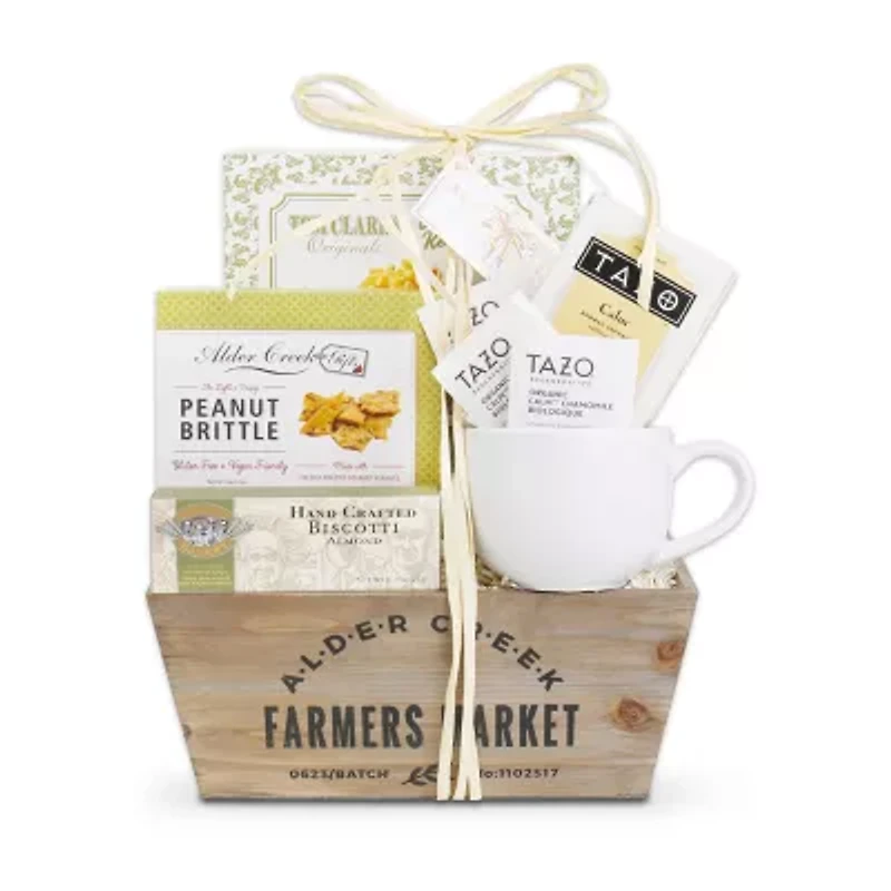 Alder Creek Serenity Tea Crate Food Set