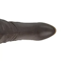 Journee Collection Womens Spritz Wide Calf Dress Boots