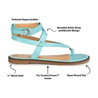 Journee Collection Womens Tangie Flat Sandals