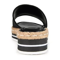 Journee Collection Womens Rosey Slide Sandals