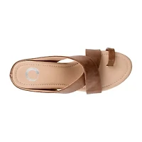 Journee Collection Womens Rayna Wedge Sandals
