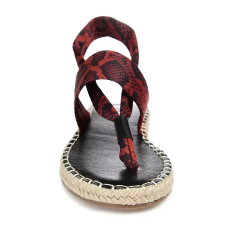 Journee Collection Womens Flin Flat Sandals