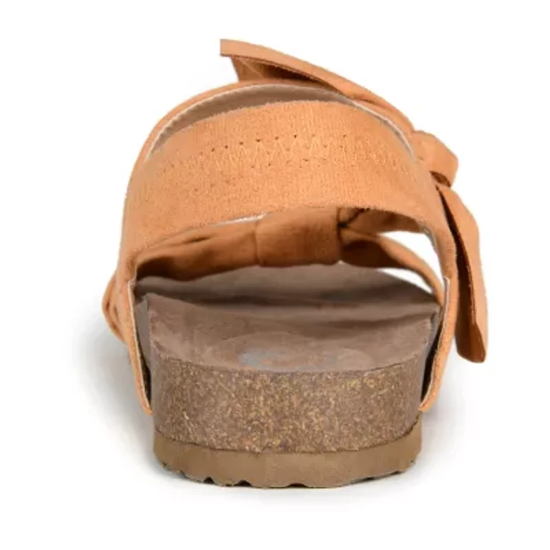 Journee Collection Xanndra Womens Footbed Sandals