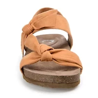 Journee Collection Xanndra Womens Footbed Sandals